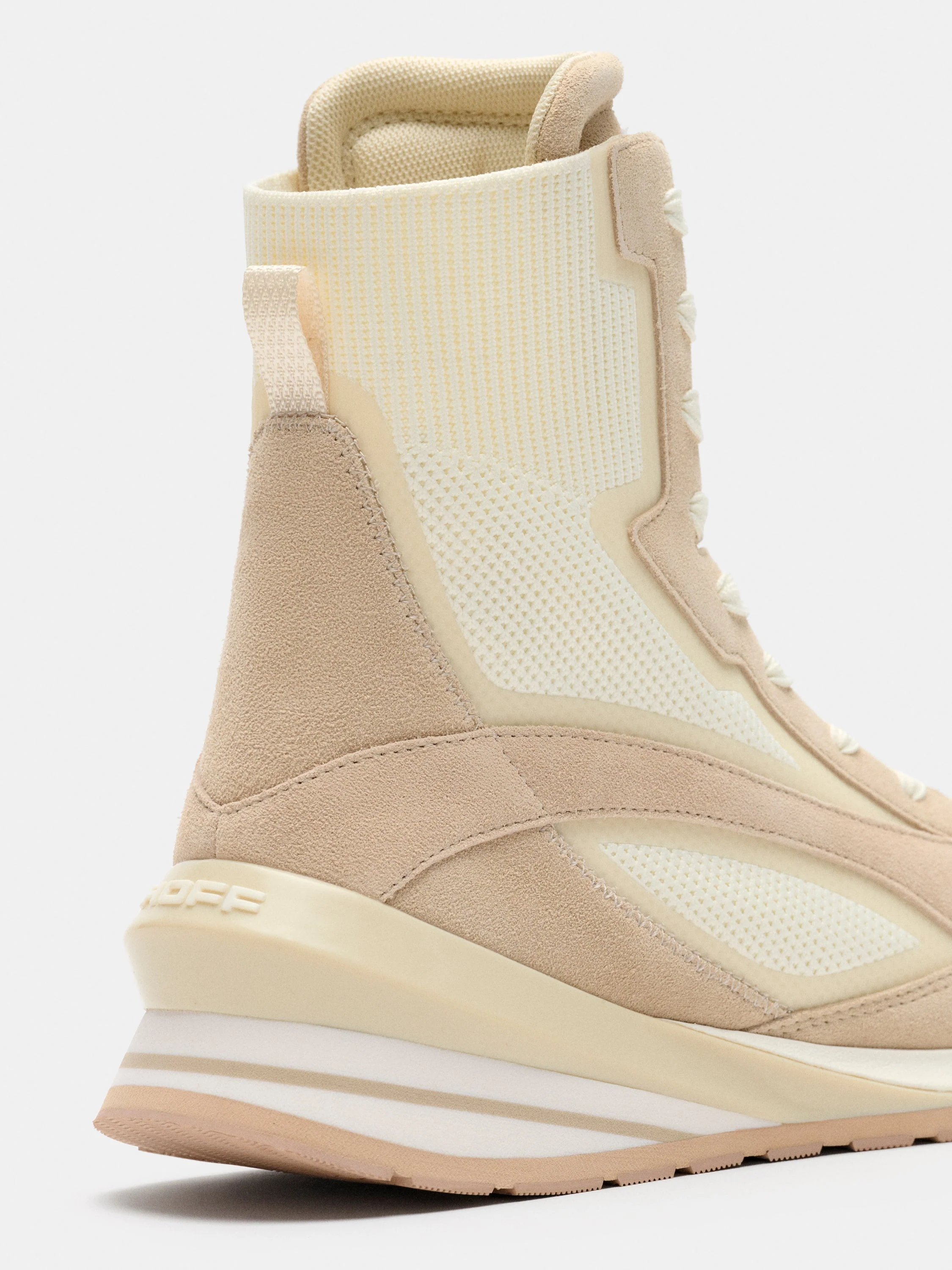 Seven Hightop Runner Beige - Image 4